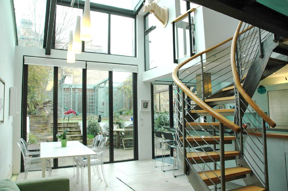 10288, H7545, Wandsworth, Victorian houses, houses - Victorian & Edwardian, stairs & stairwells, spiral stairs, stairs