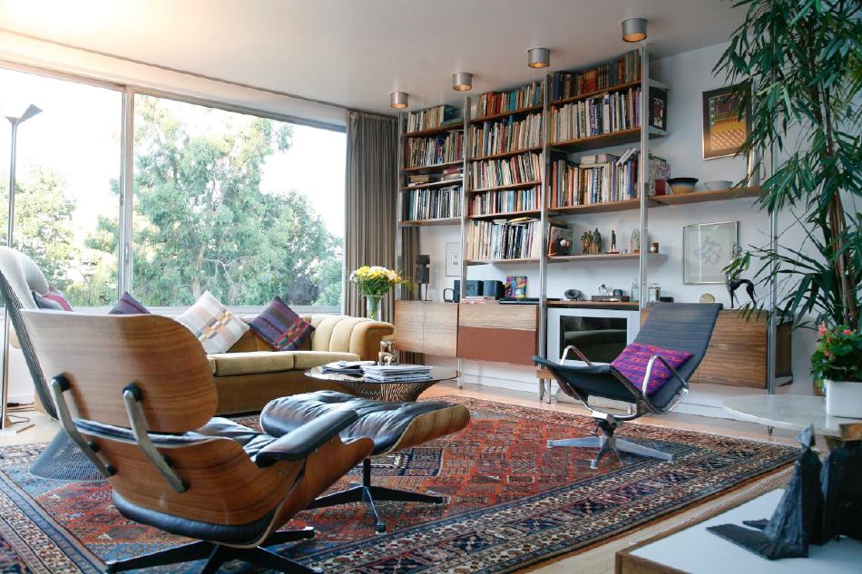 RES-8533, Houses - art deco & modernist, Modernist houses, Mid Century, Mid-Century, Retro, Sitting Rooms - Retro