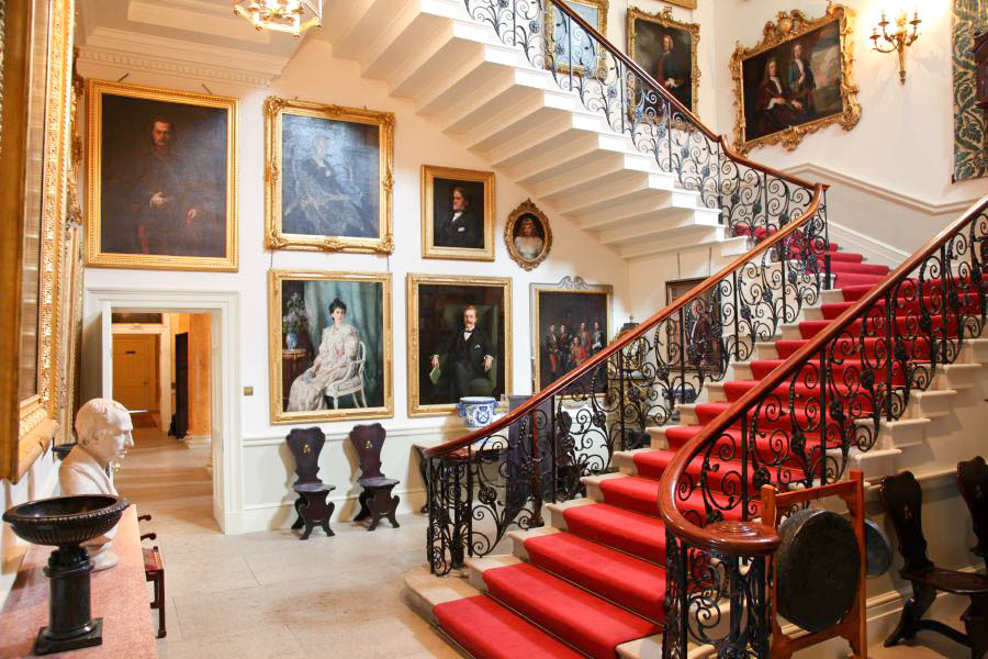 HH211, 10614, H21773, North London, stately homes, Hertfordshire, stairs & stairwells, hertfordshire, country houses, houses - country, houses - manors & mansions 