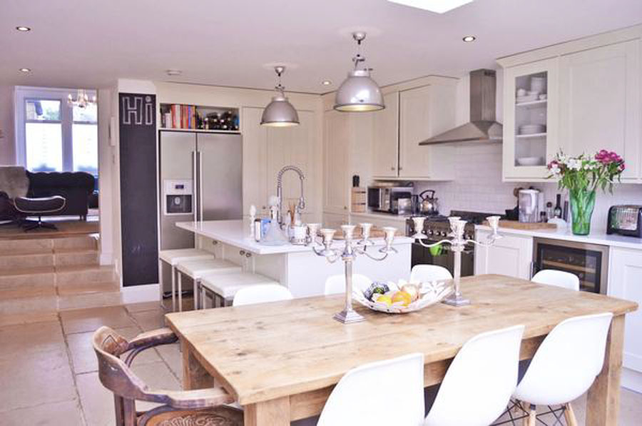 RES-7761, H22112, 10925, South East London, Southwark, Houses, Houses - Victorian & Edwardian, Kitchens, Kitchens - family, Kitchen islands