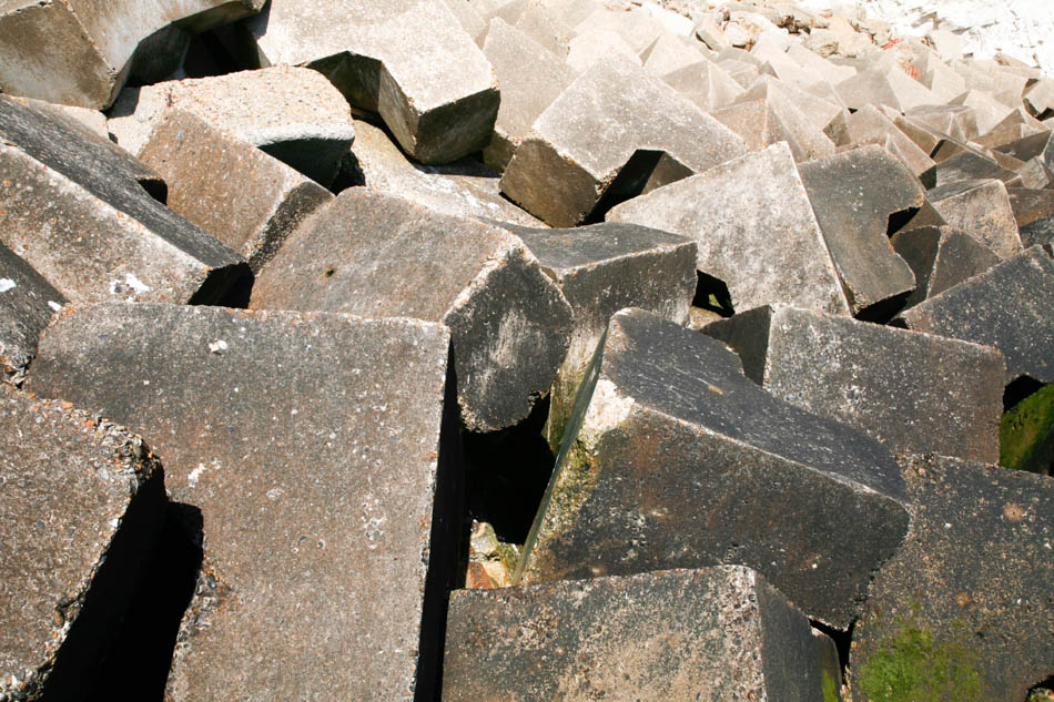 rock outcrops