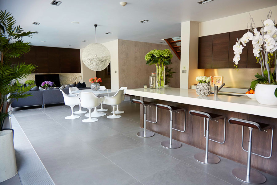 kitchen islands, kitchens, kitchens - family, contemporary rear extensions, open-plan, open plan