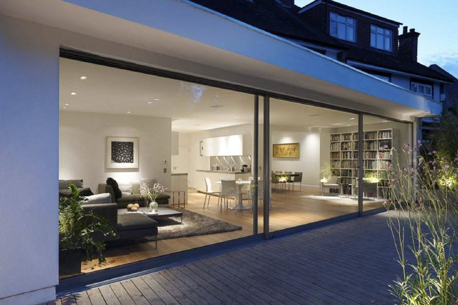 Kitchens - White, Kitchens - Family, Open-plan, Contemporary Rear Extensions