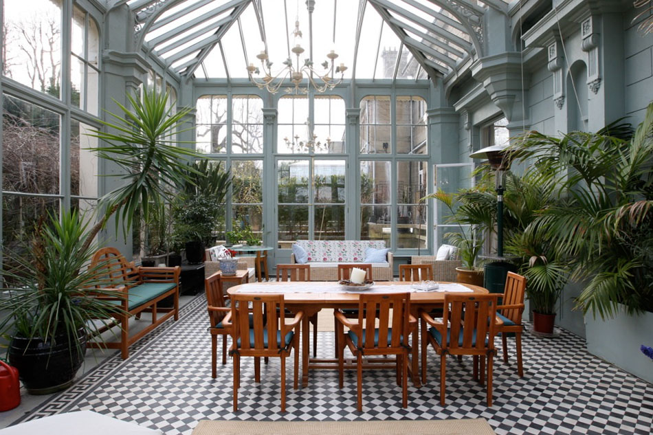 Conservatories, Orangery, Orangeries, Greenery, Tiles