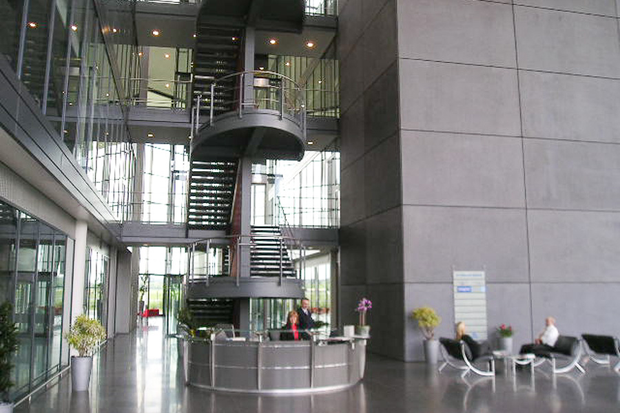 Lifts, glass lifts, Lobbies