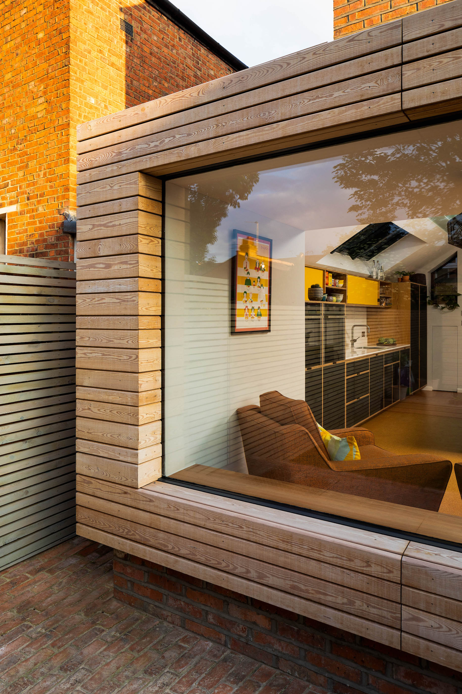 Contemporary rear extensions