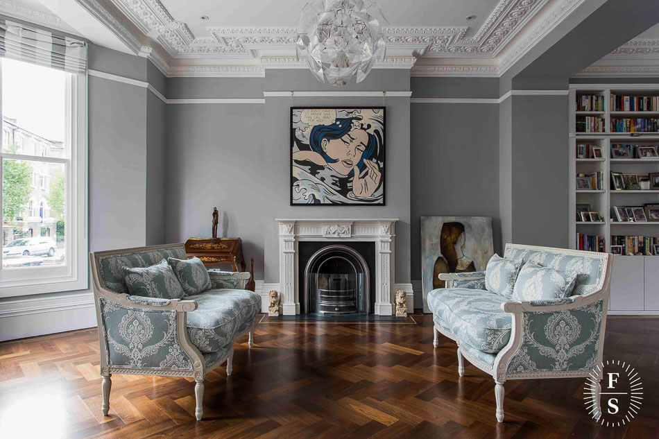 RES-9117, H22070, 12430, Islington, North London, Sitting Rooms - Lifestyle, Houses - Lifestyle & Stylish, Family Houses, Houses - Victorian & Edwardian, Fireplaces, Aspirational