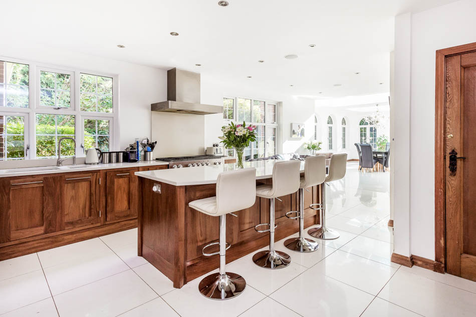 H9296, 12572, Surrey, South West London, South East, houses - manors & mansions, country houses, houses - country, houses, kitchens - modern, kitchen island, Kitchens - Family