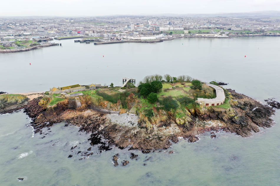 BH9480, COM-10682, 12726, Worm, Devon, South West, beaches, industrial landscape, military, prisons & cells, Commercial & Industrial
