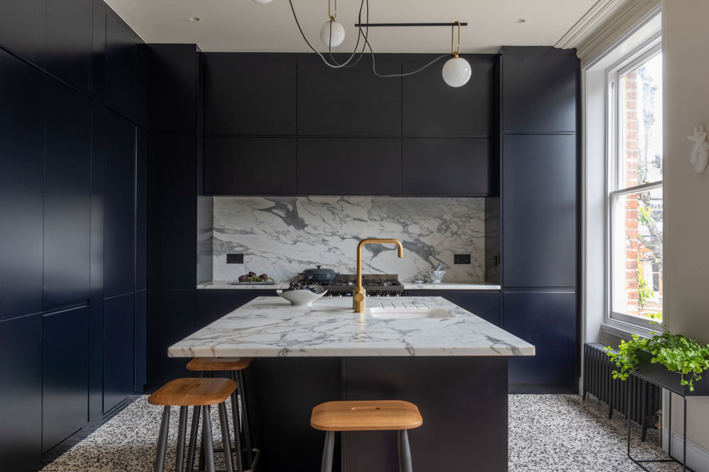 RES-10058, H21901, North London, 13250, Apartments - All, Kitchen Islands, Marble Kitchens